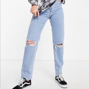 ASOS DESIGN high rise farleigh slim mom jeans